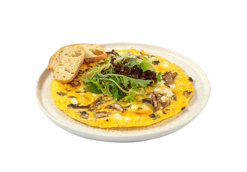 Kestane Mantarlı Omlet