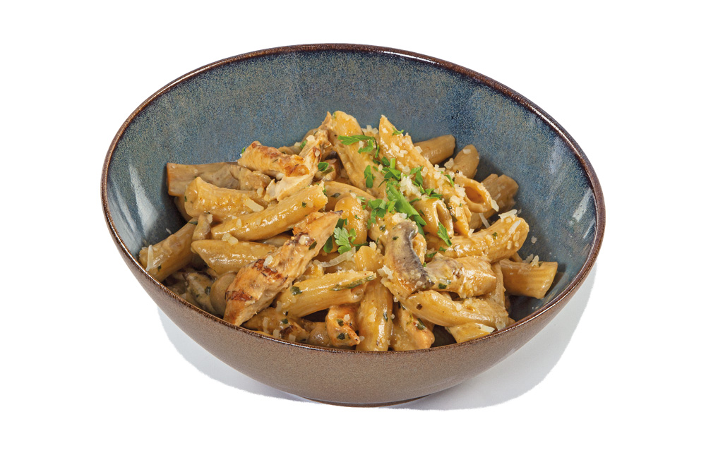 Tavuklu Mantarlı Penne